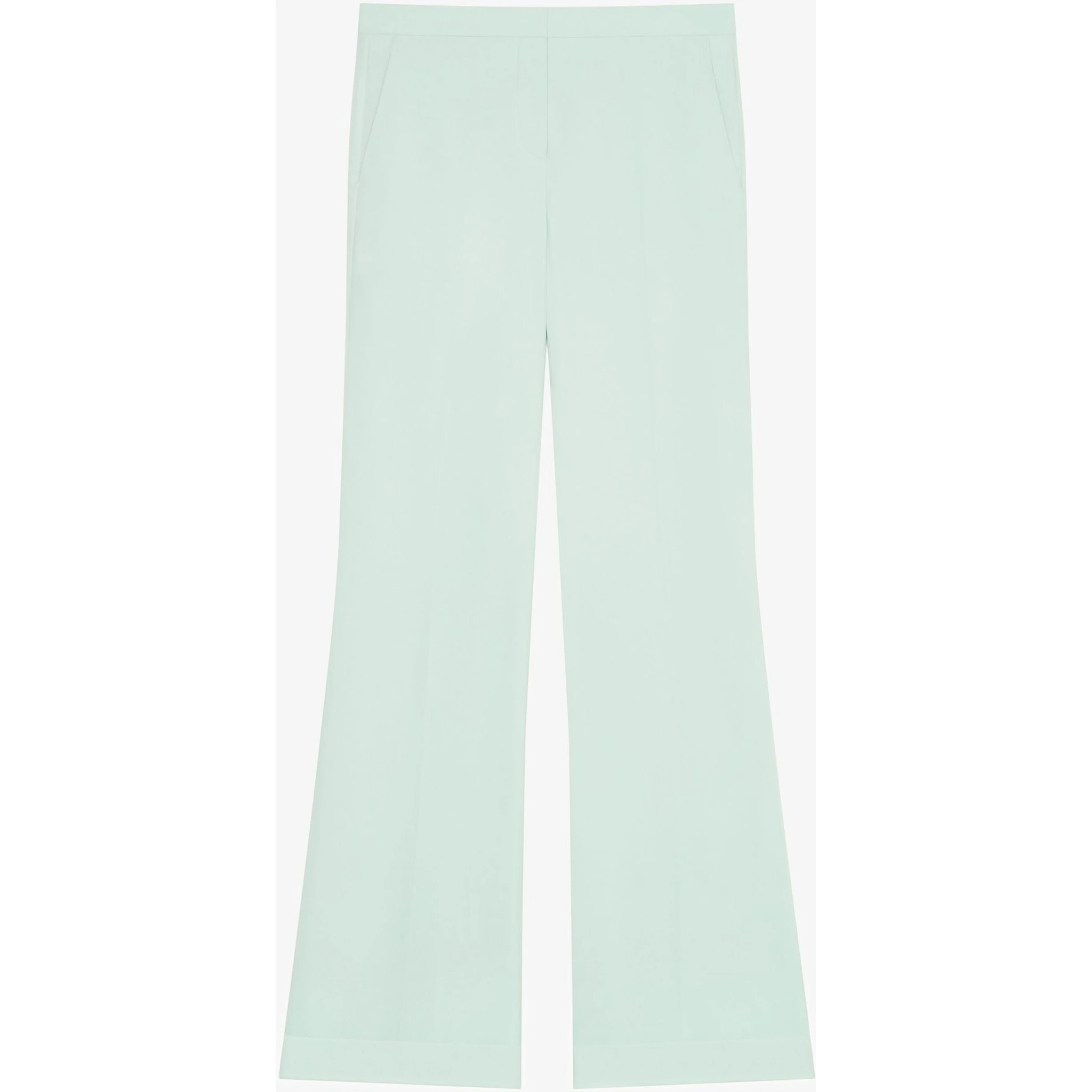 بنطلون واسع من الألياف الخضراء