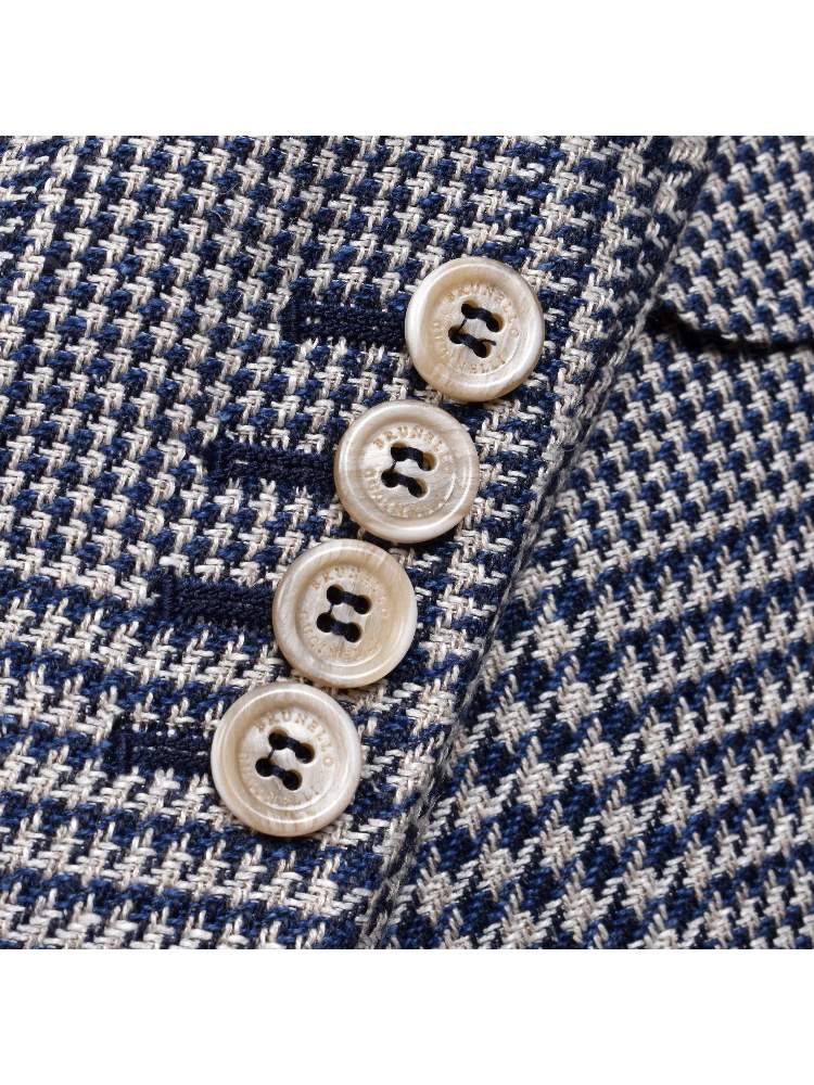 Blue Linen Coat alternative