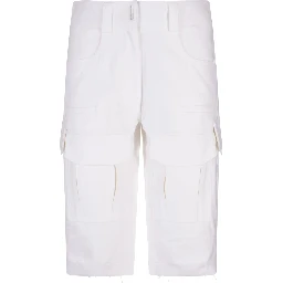 White Fibres Cargo Shorts