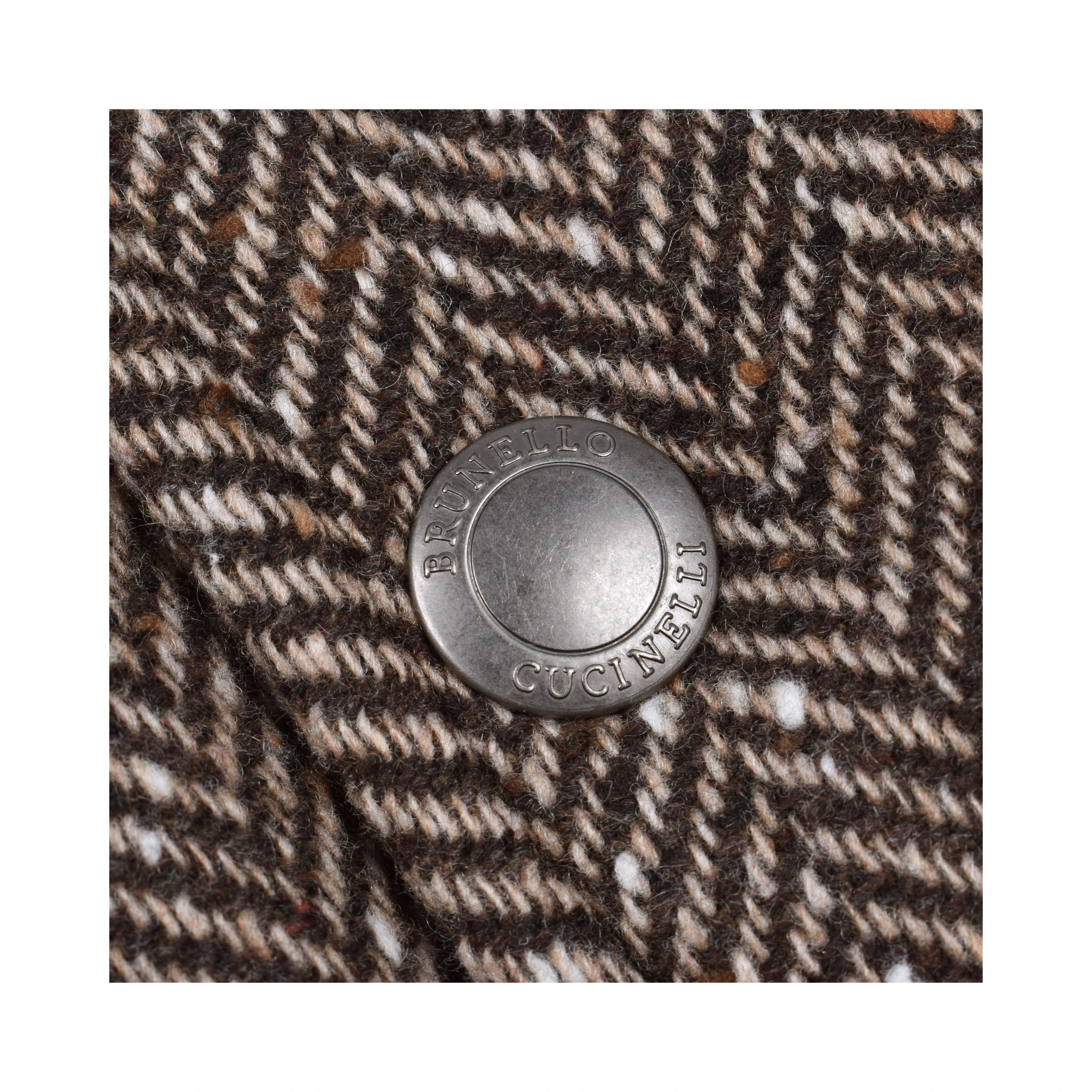Brown Wool Sleveless Jacket