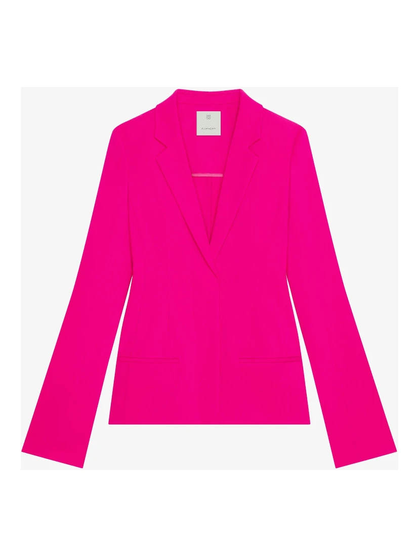 Fuchsia Fibres Coat