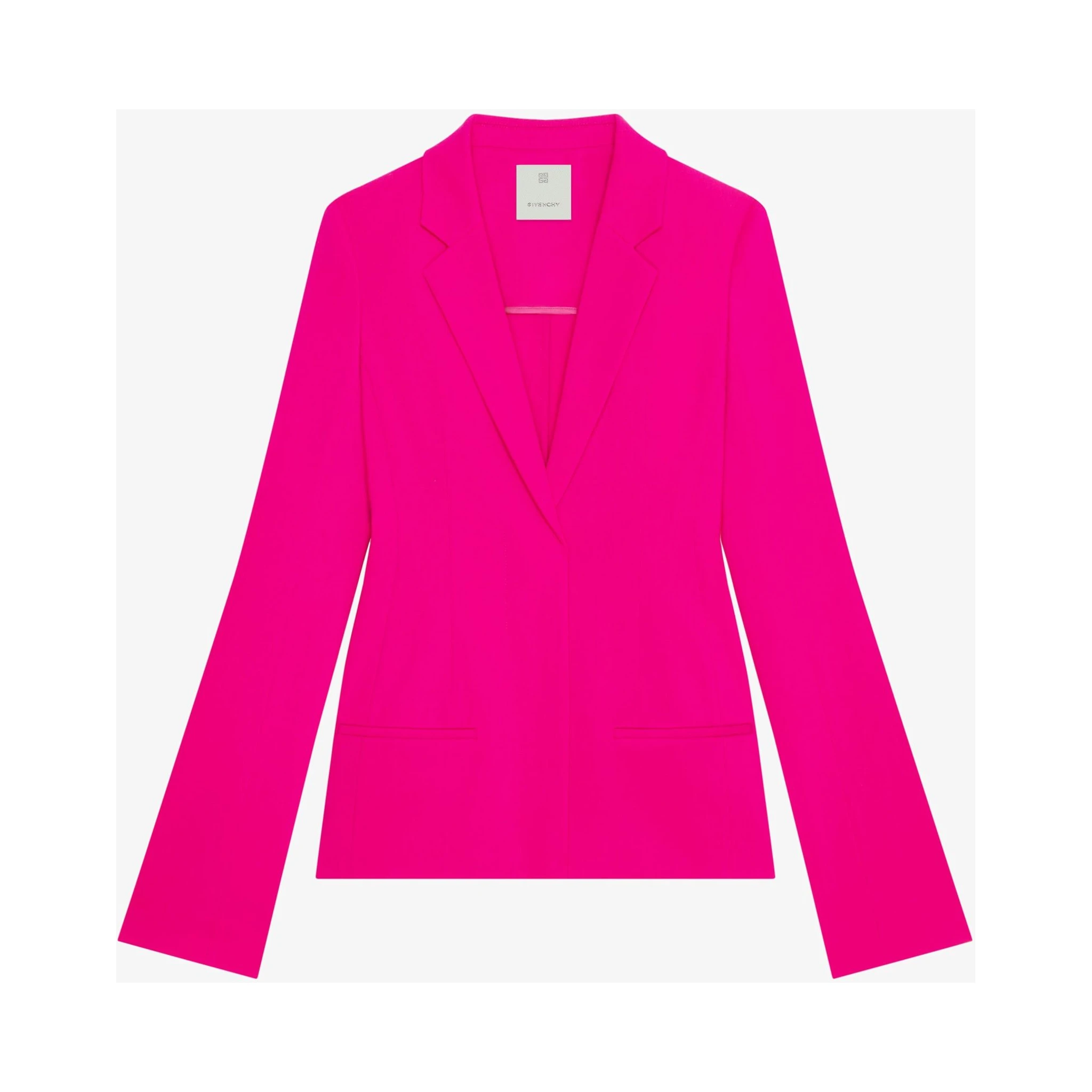 Fuchsia Fibres Coat