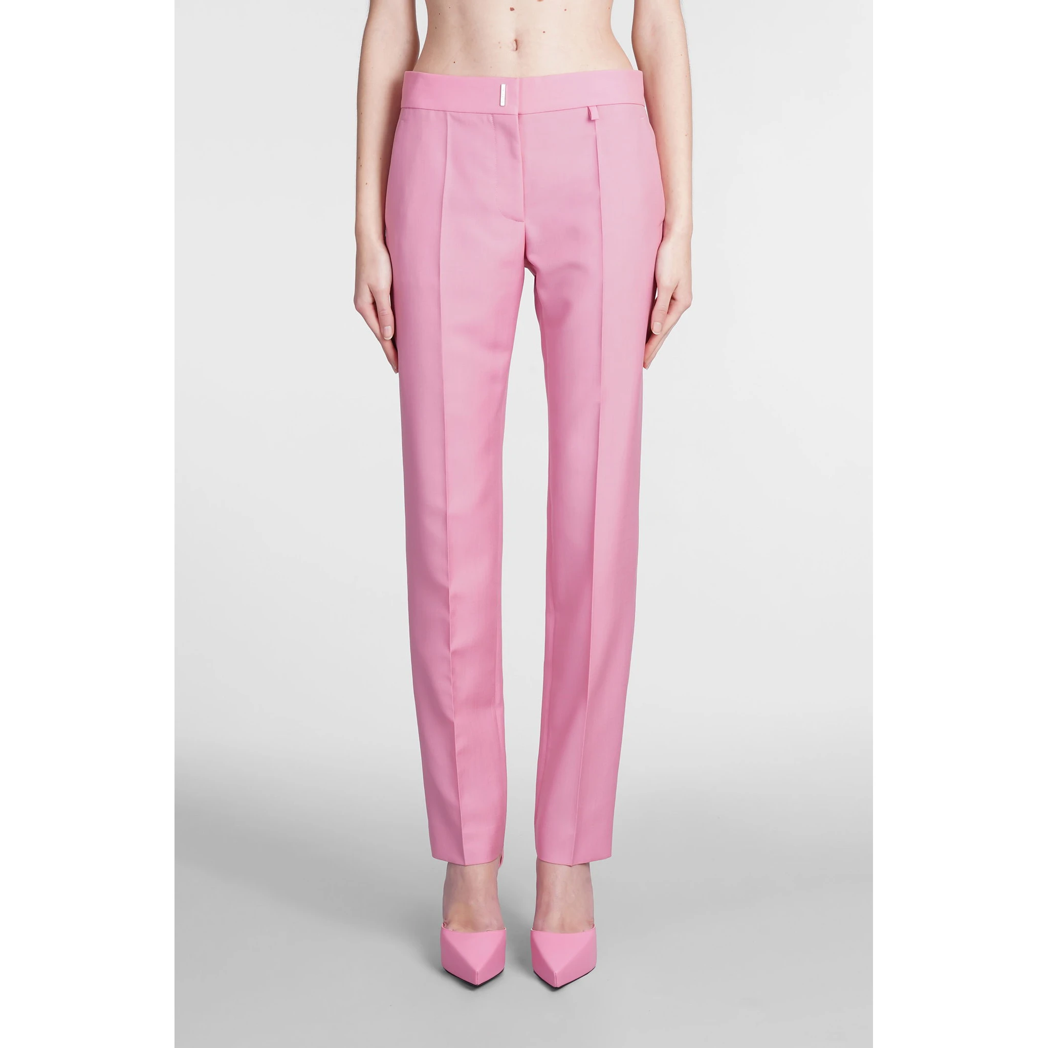Pink Fibres Dress Pants