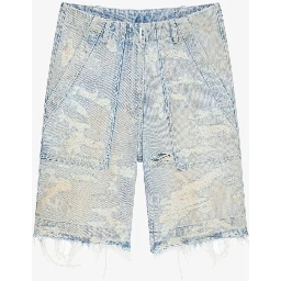Blue Denim Shorts
