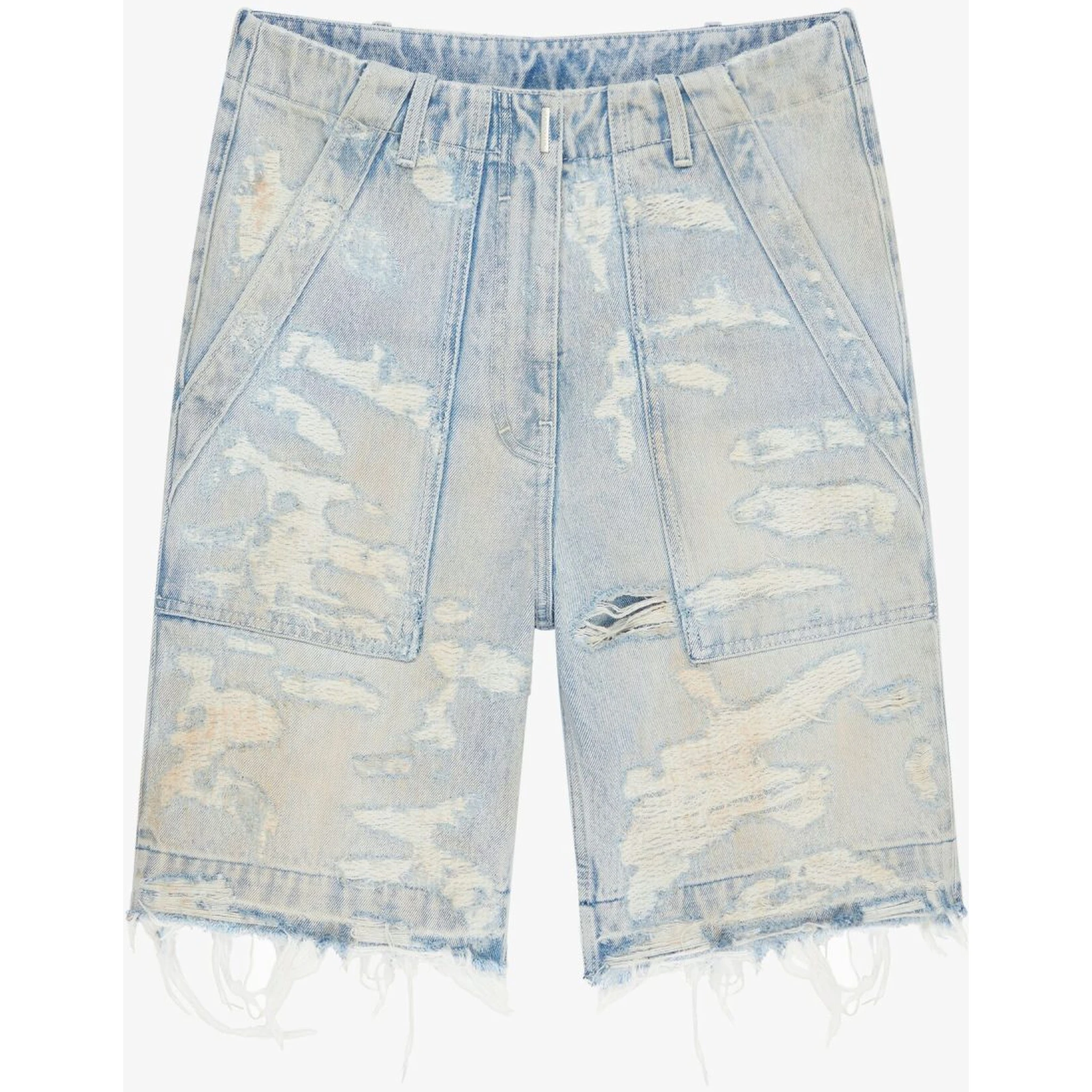 Blue Denim Shorts