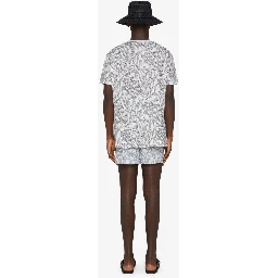 Gray Fibres Swim Shorts