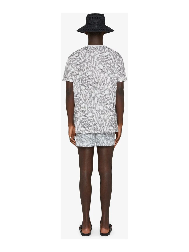 Gray Fibres Swim Shorts