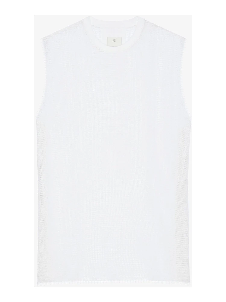 Natural Fibres Sleeveles T-Shirt