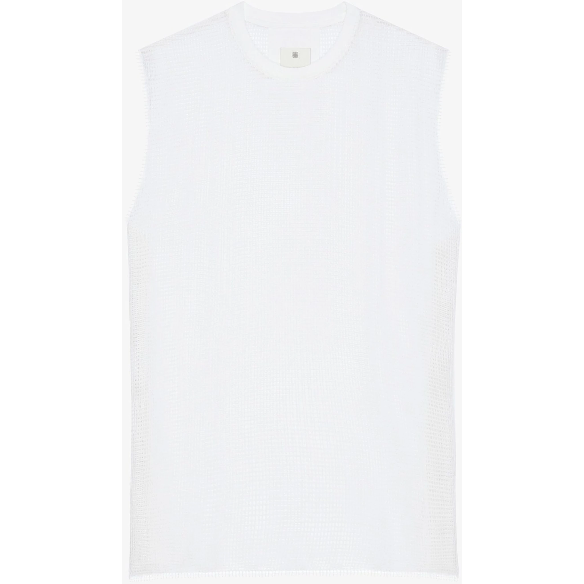 Natural Fibres Sleeveles T-Shirt