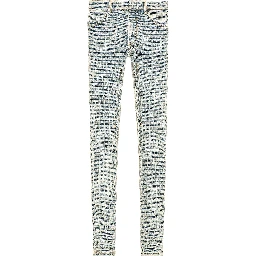 Bicolor Fibres Skinny Jeans