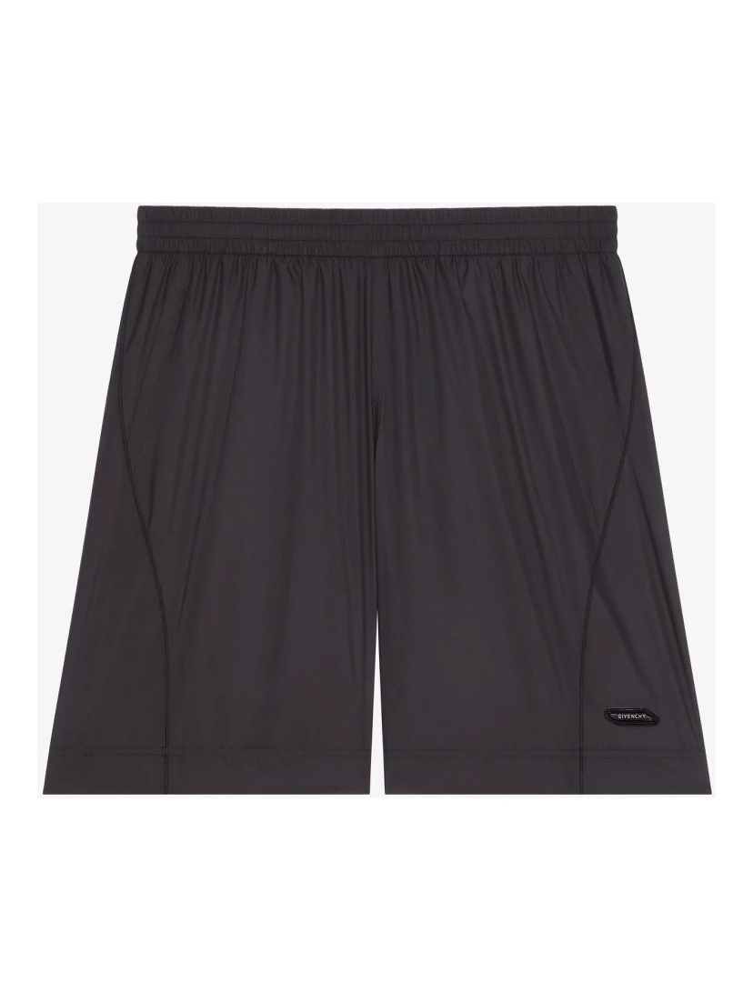 Black Fibres Shorts