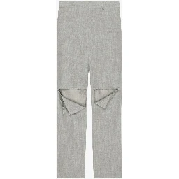 Gray Fibres Dress Pants