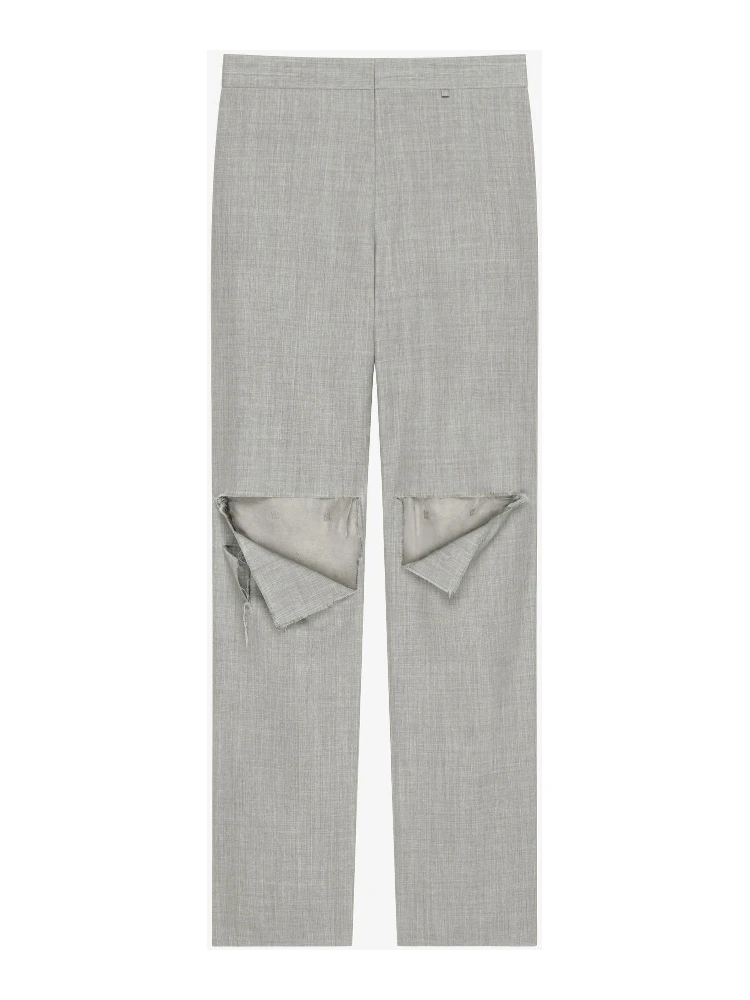 Gray Fibres Dress Pants