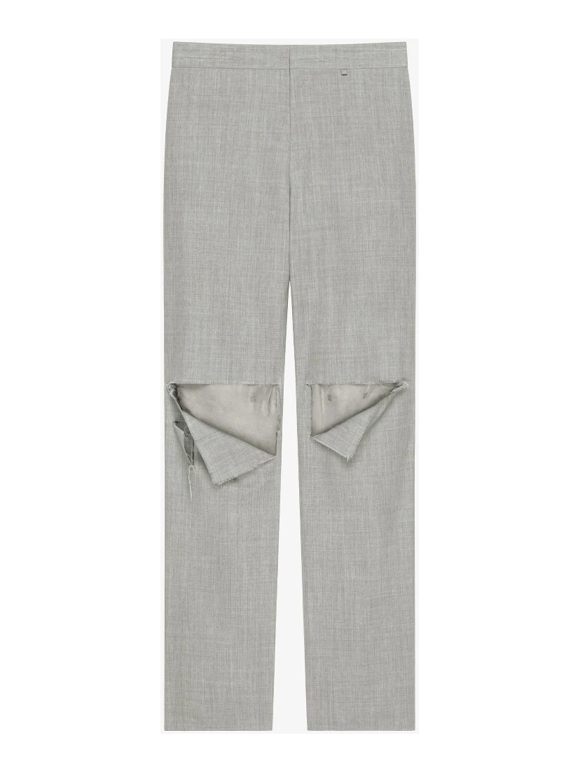 Gray Fibres Dress Pants