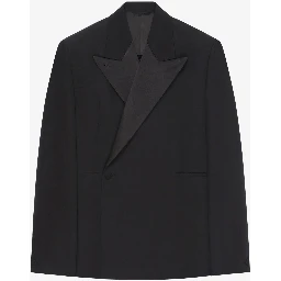 Black Fibres Coat