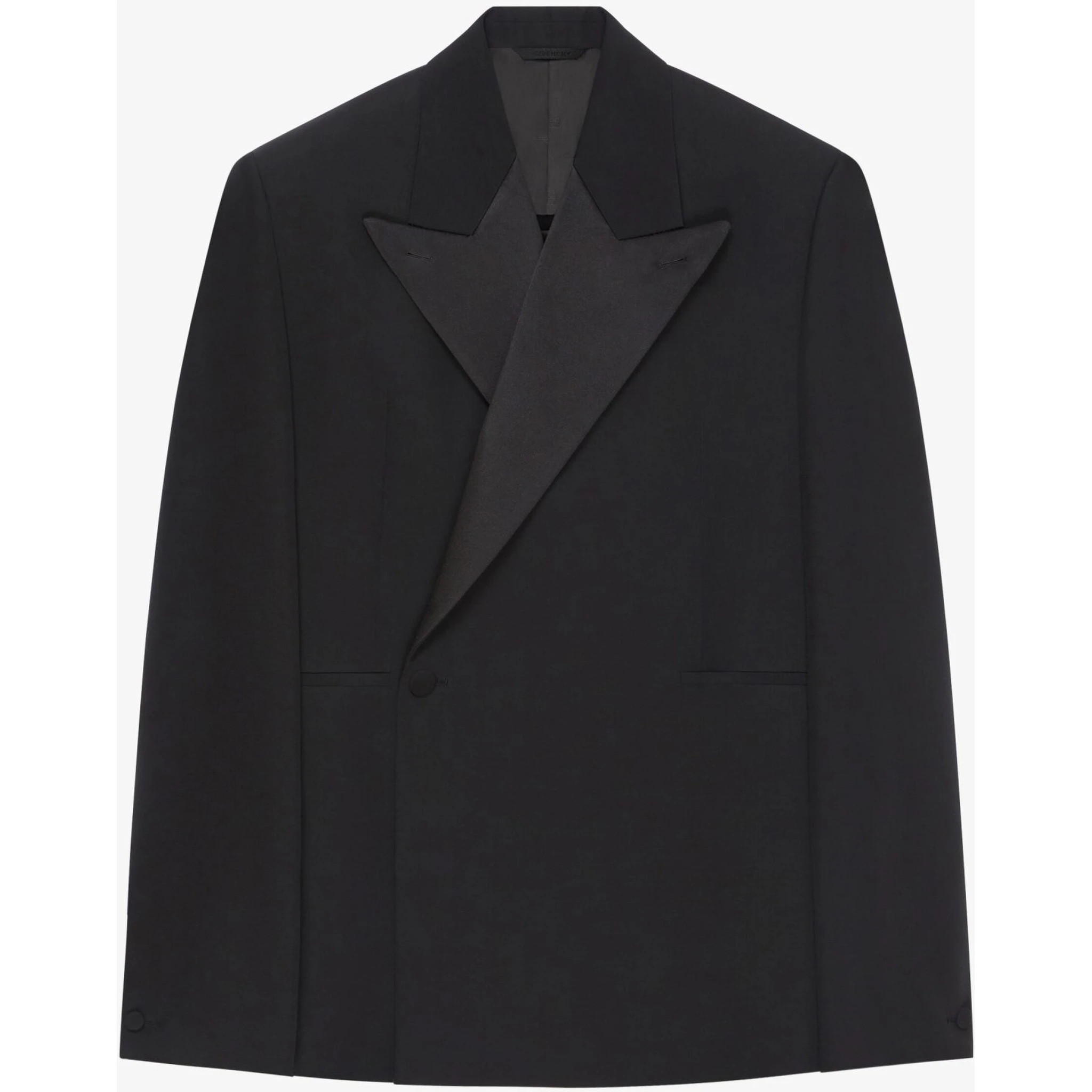 Black Fibres Coat