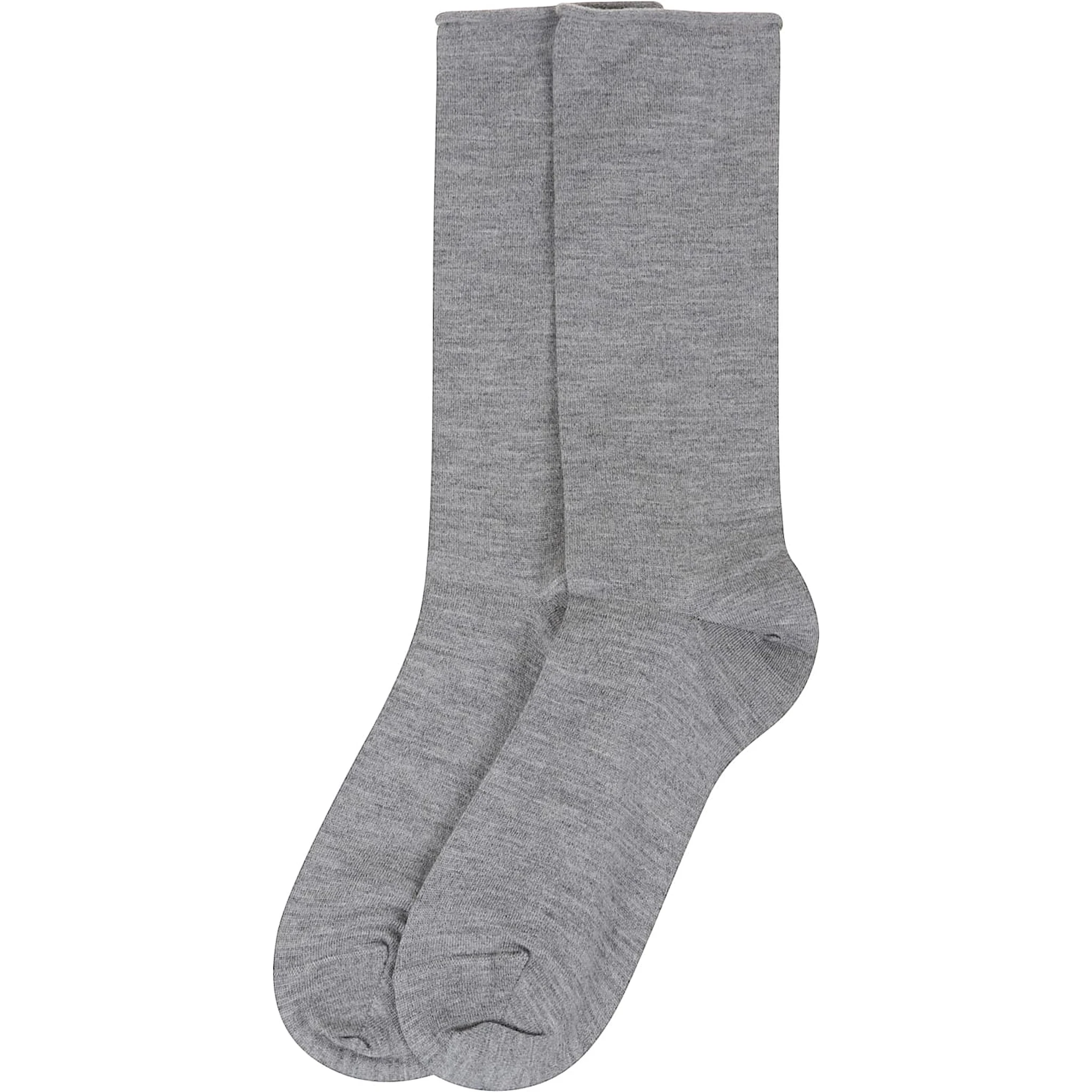Gray Cashmere Socks