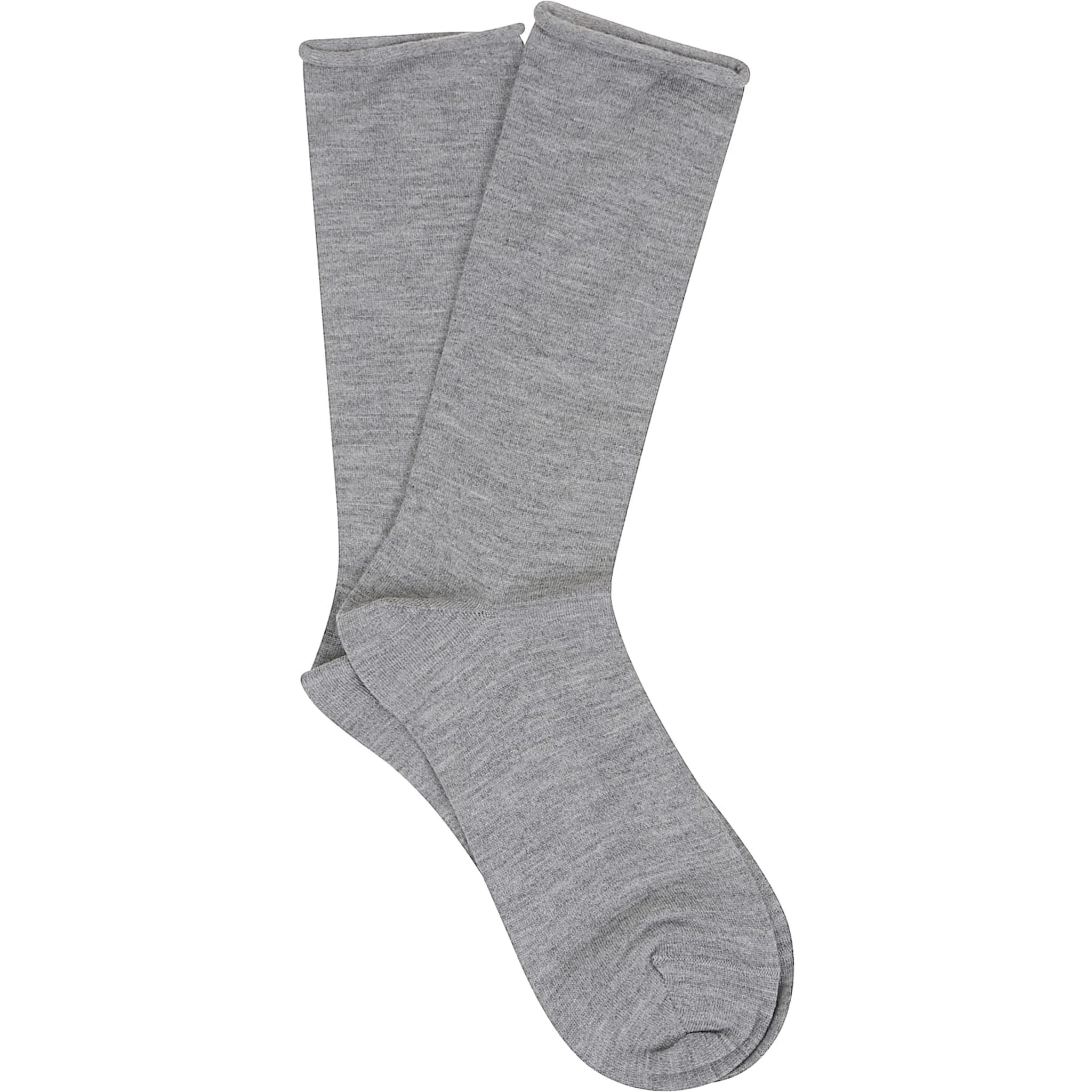 Gray Cashmere Socks