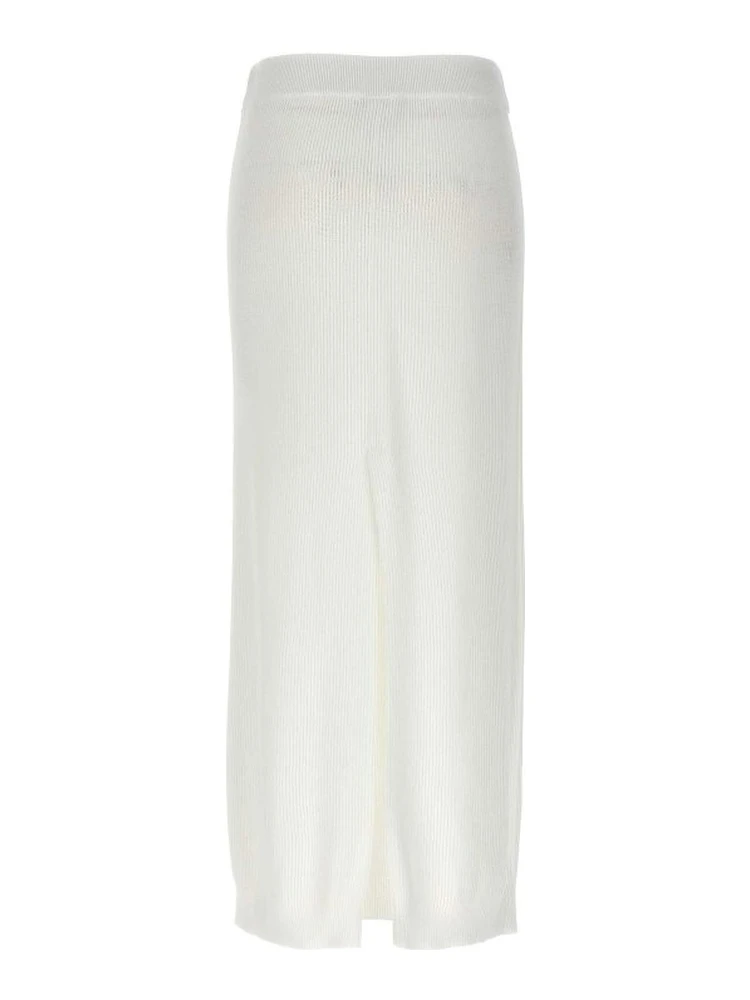 White Cotton Long Skirt alternative