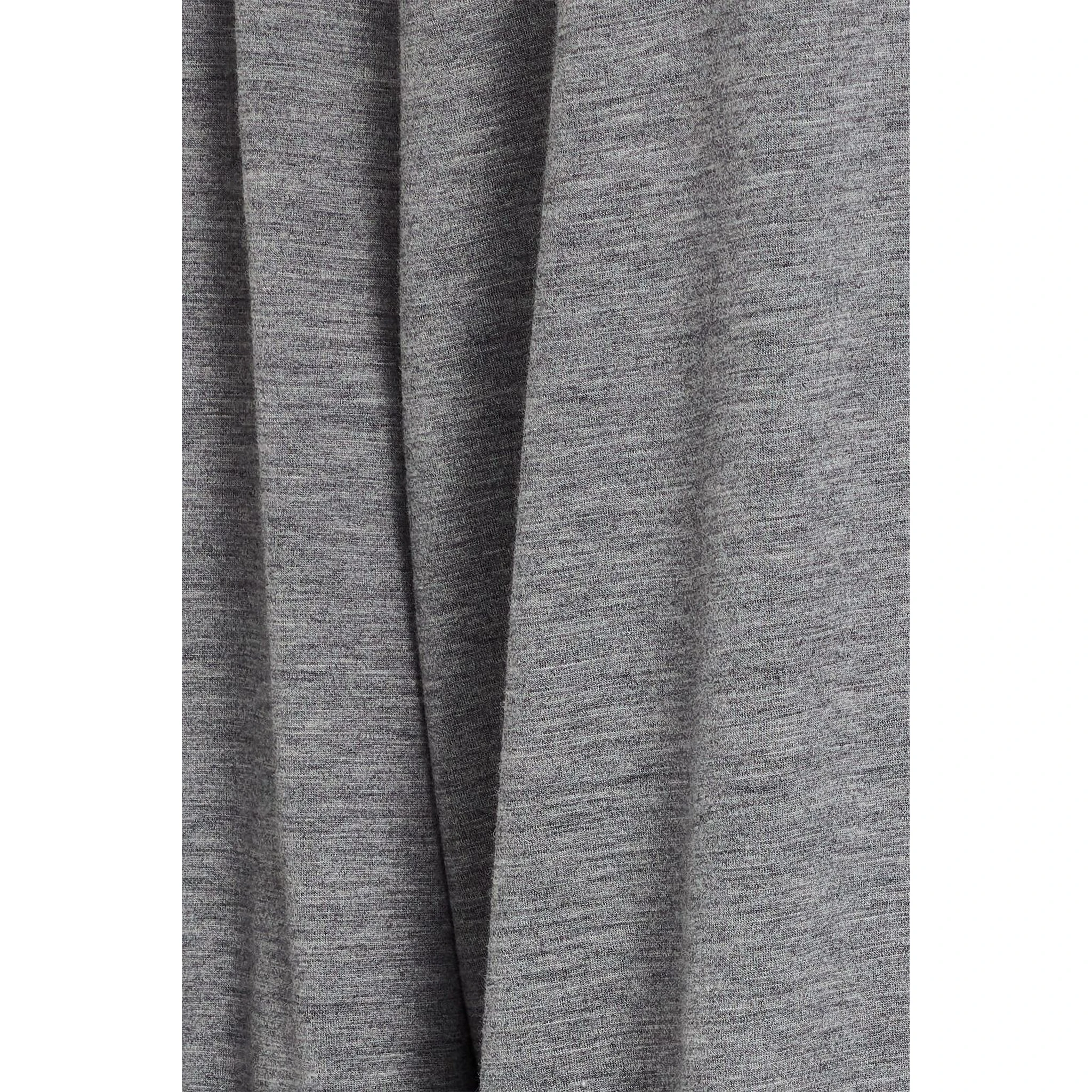 Gray Wool Casual Dress