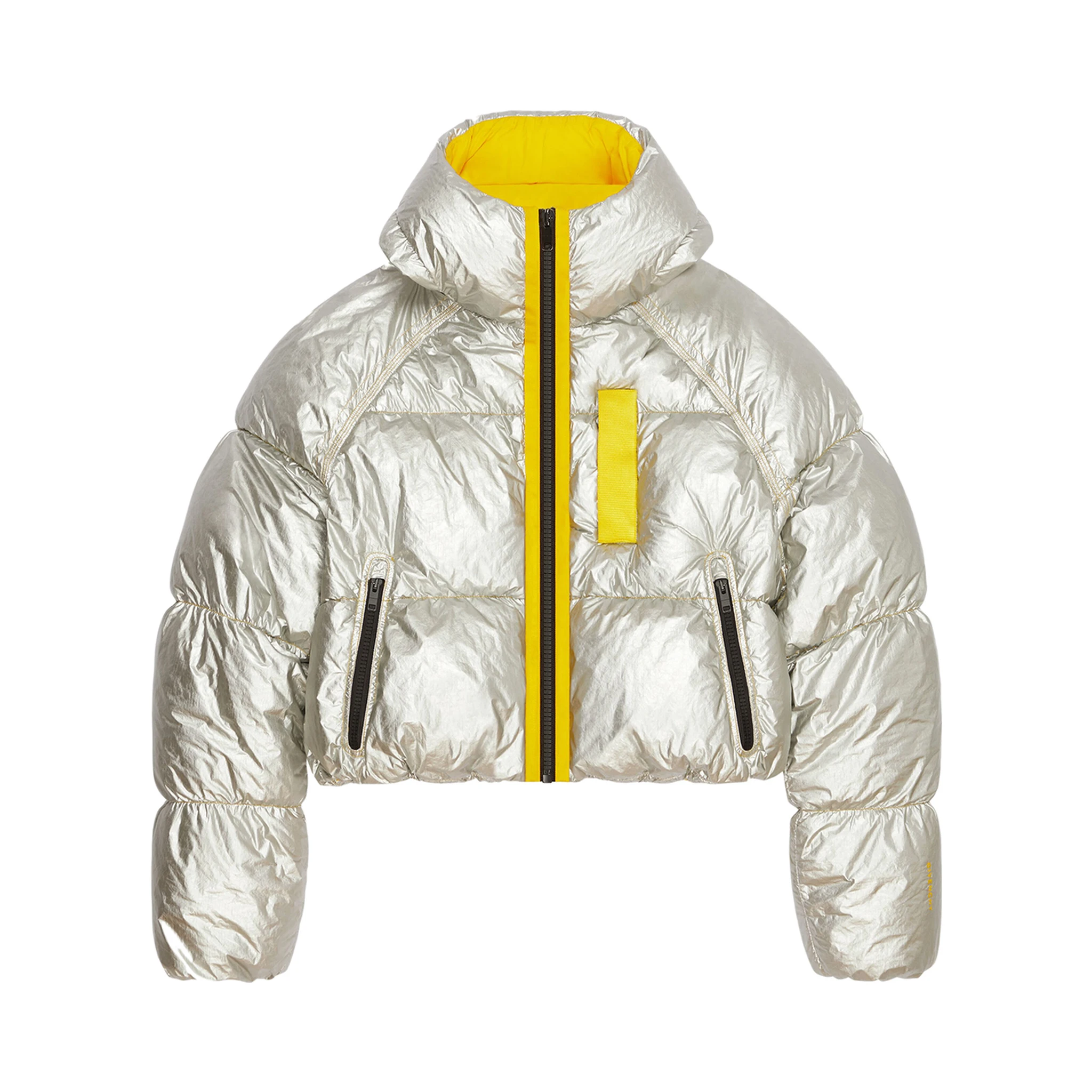 Yellow Fibres Jackets And Coat