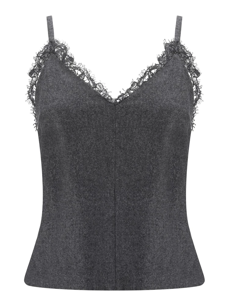 Gray Wool T-Shirt