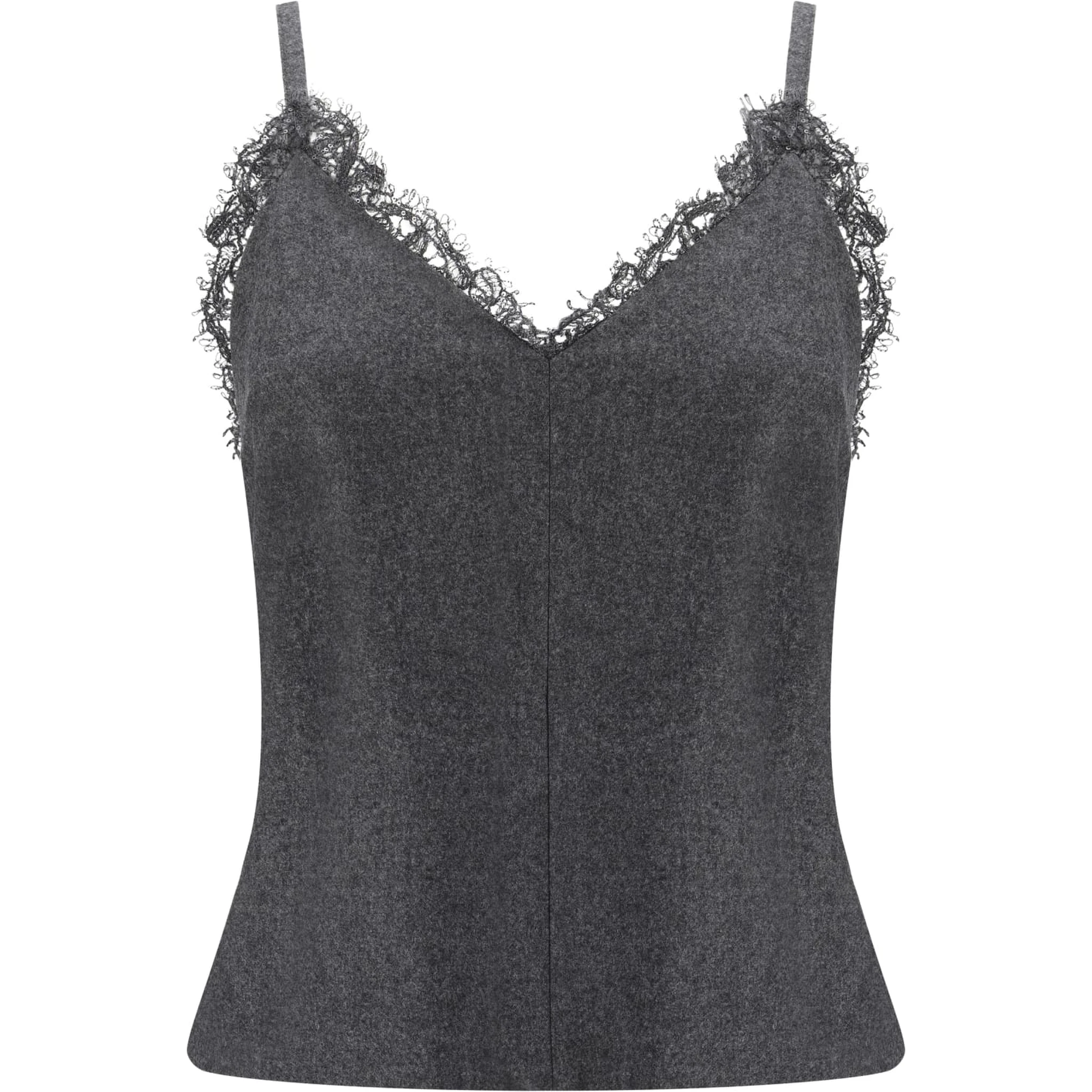 Gray Wool T-Shirt