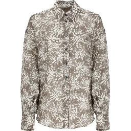 Multicolor Silk Pattern Shirt