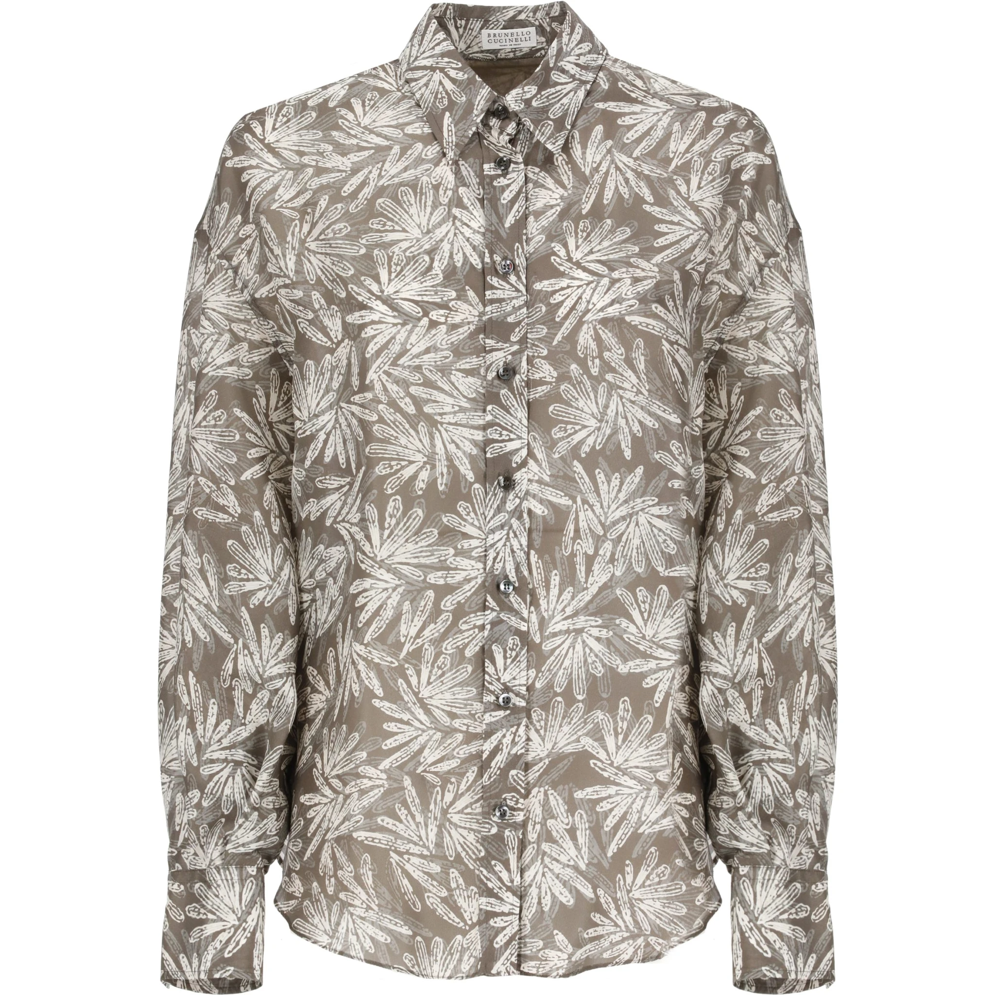 Multicolor Silk Pattern Shirt