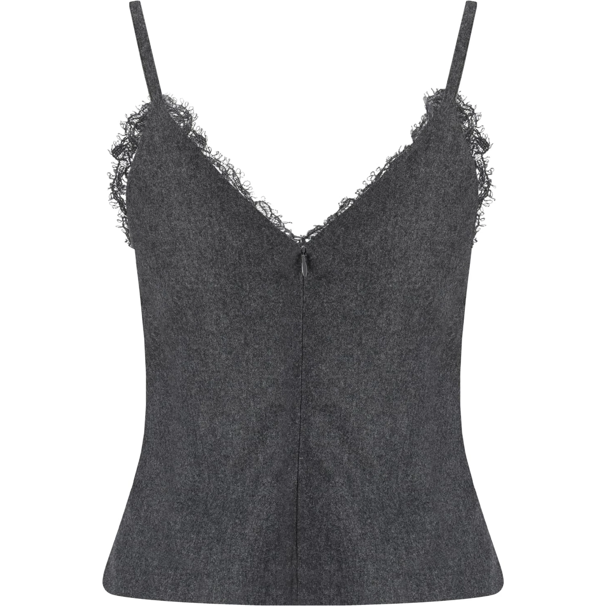 Gray Wool T-Shirt