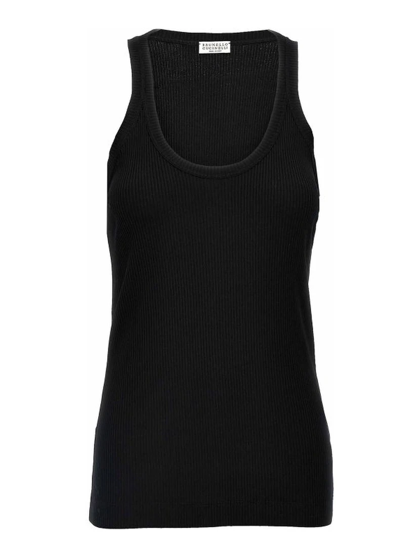 Black Cotton T-Shirt