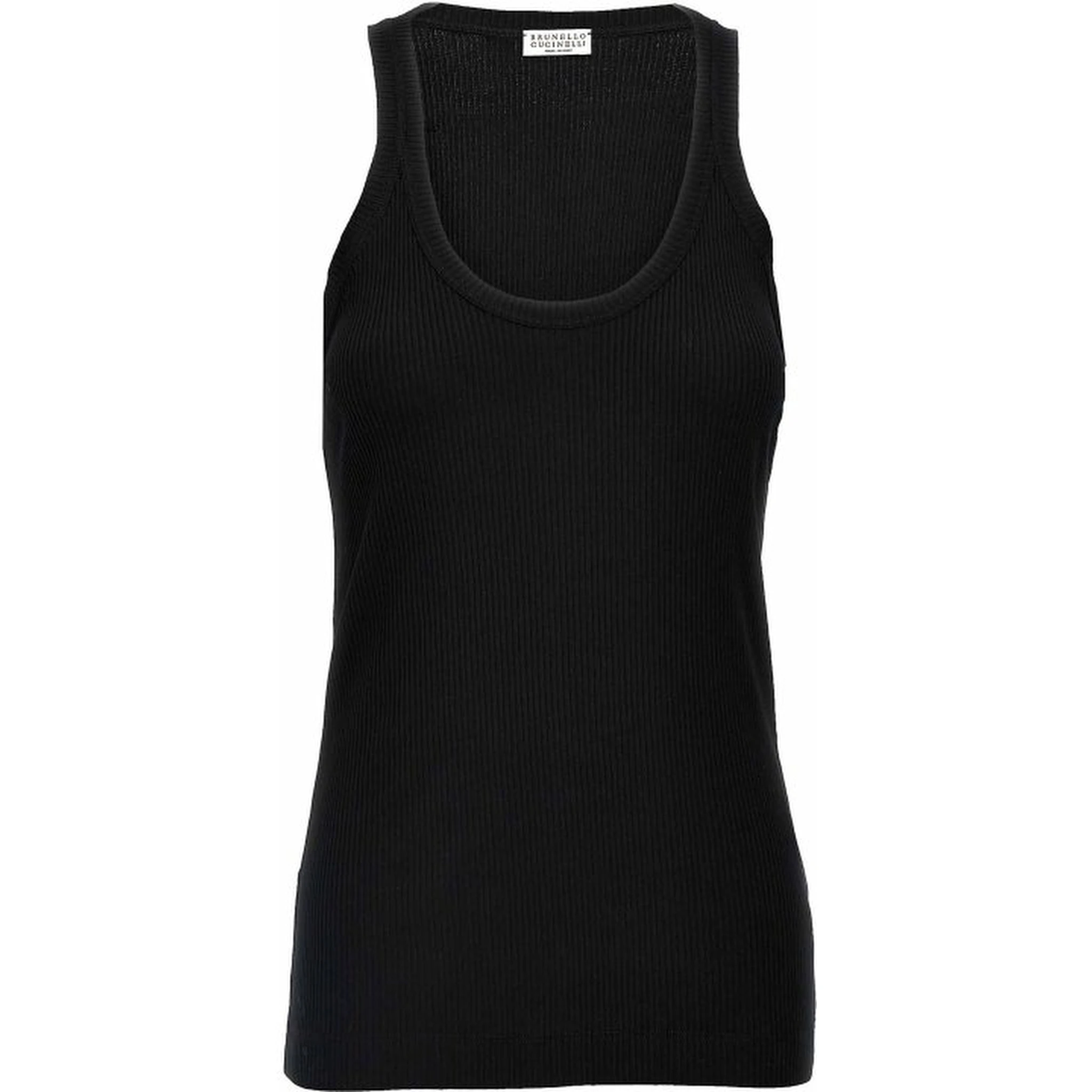 Black Cotton T-Shirt