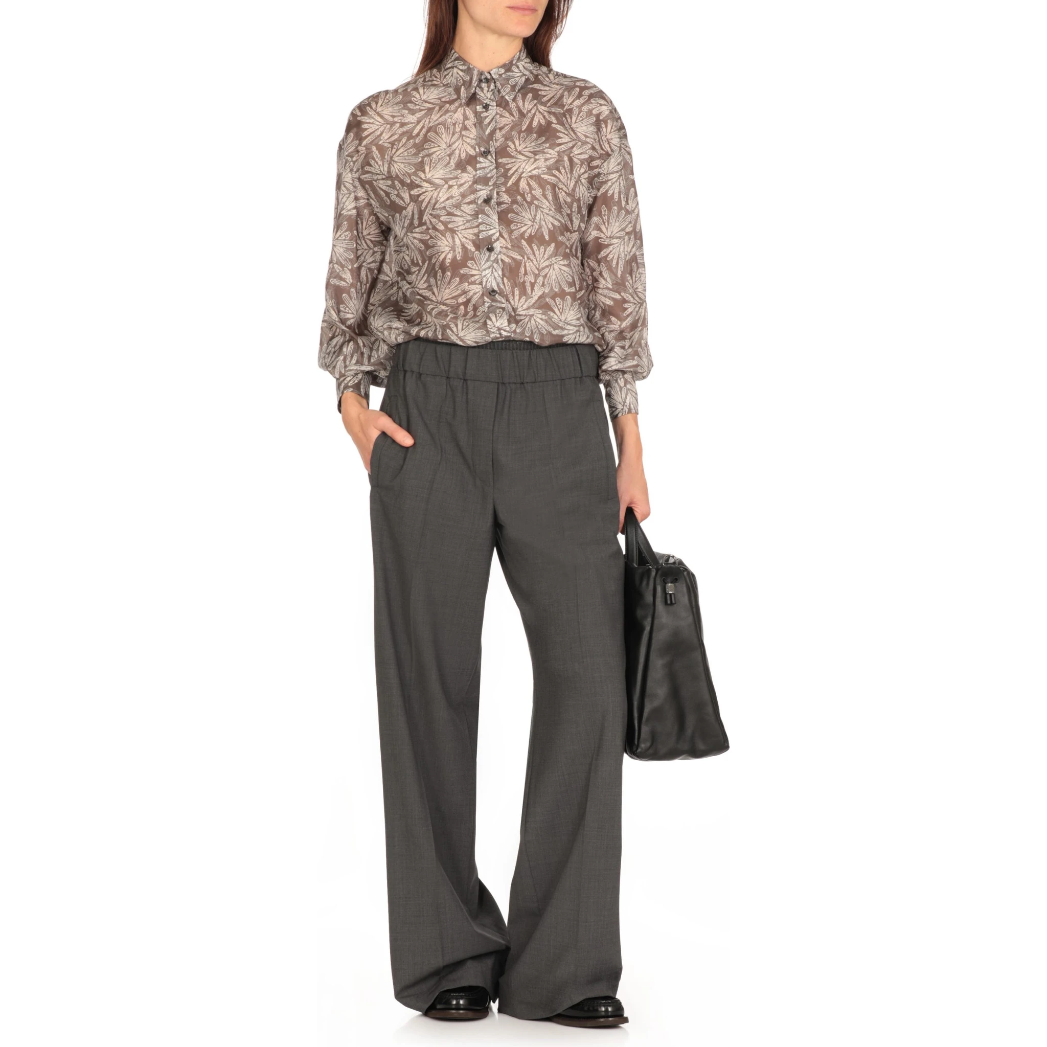Multicolor Silk Pattern Shirt