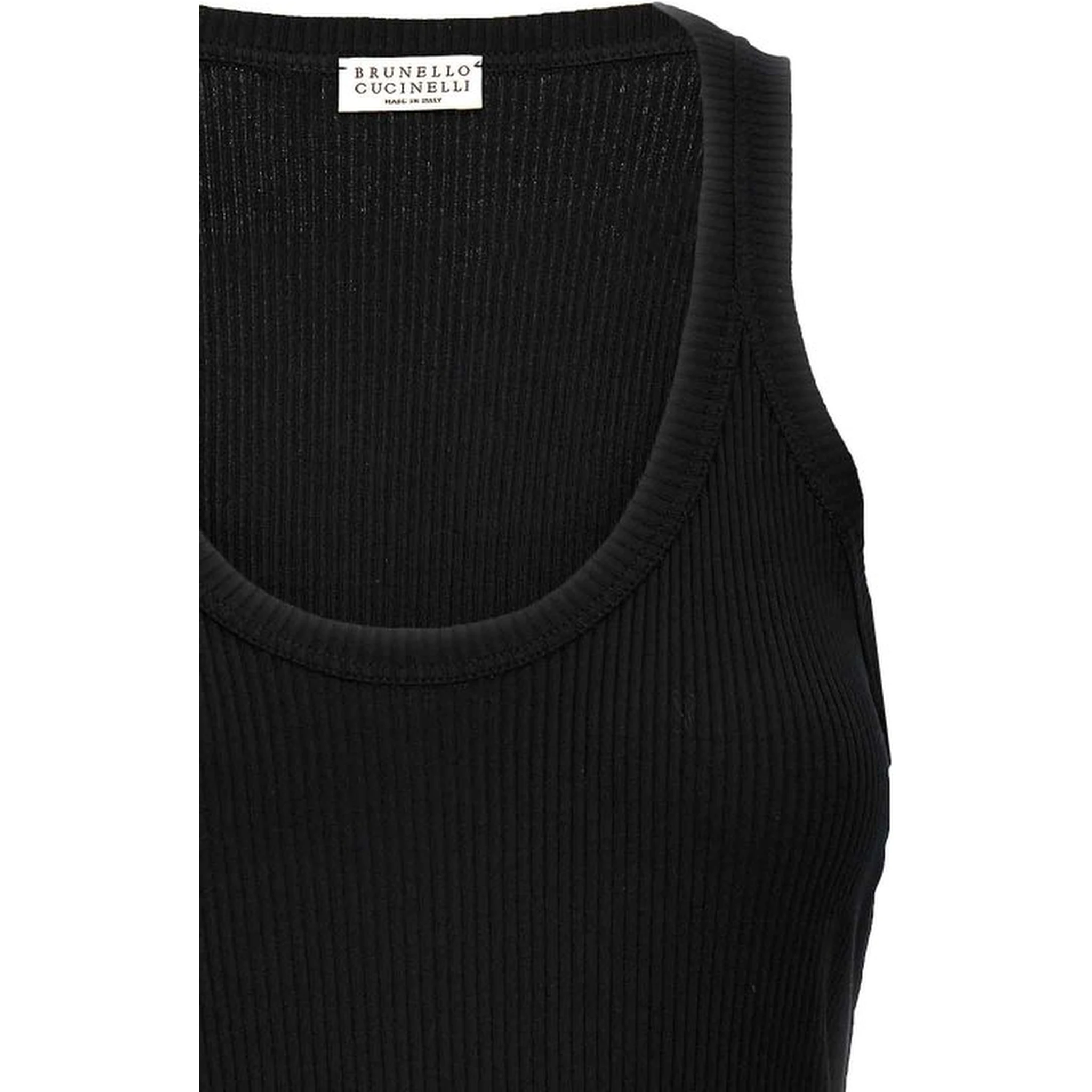 Black Cotton T-Shirt