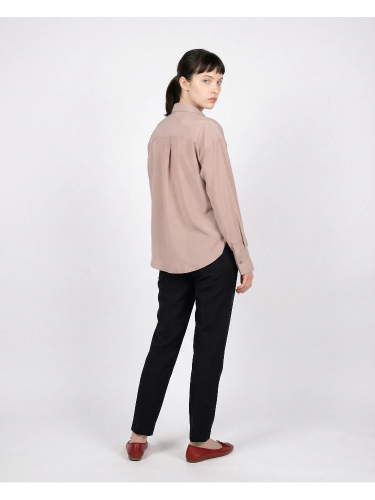 Beige Silk Shirt alternative