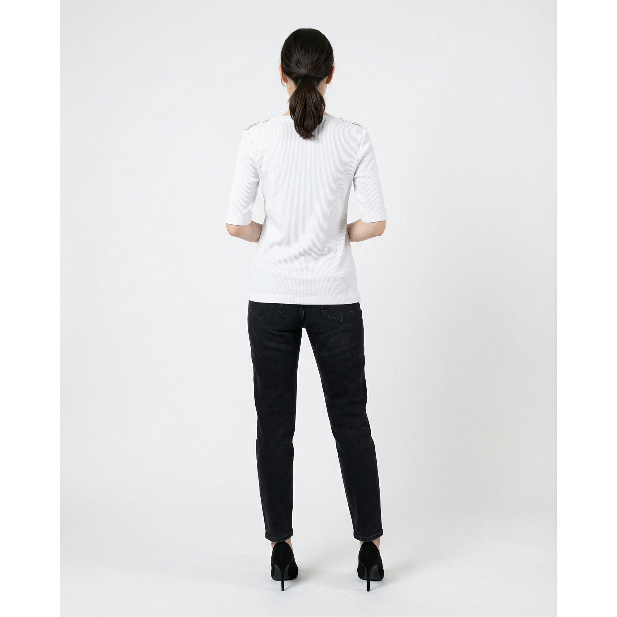 White Cotton T-Shirt