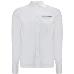 White Cotton Dress Shirt
