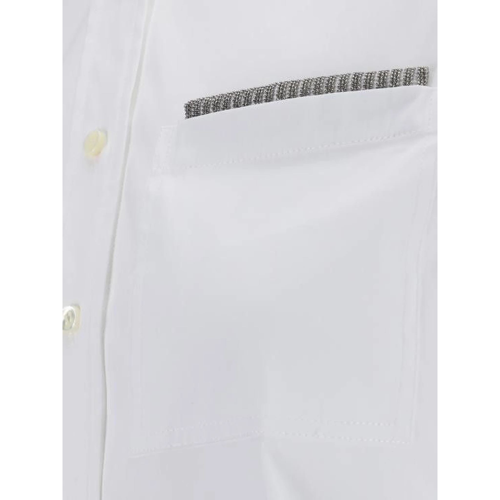 White Cotton Dress Shirt