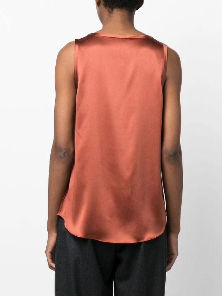 Brown Silk T-Shirt alternative