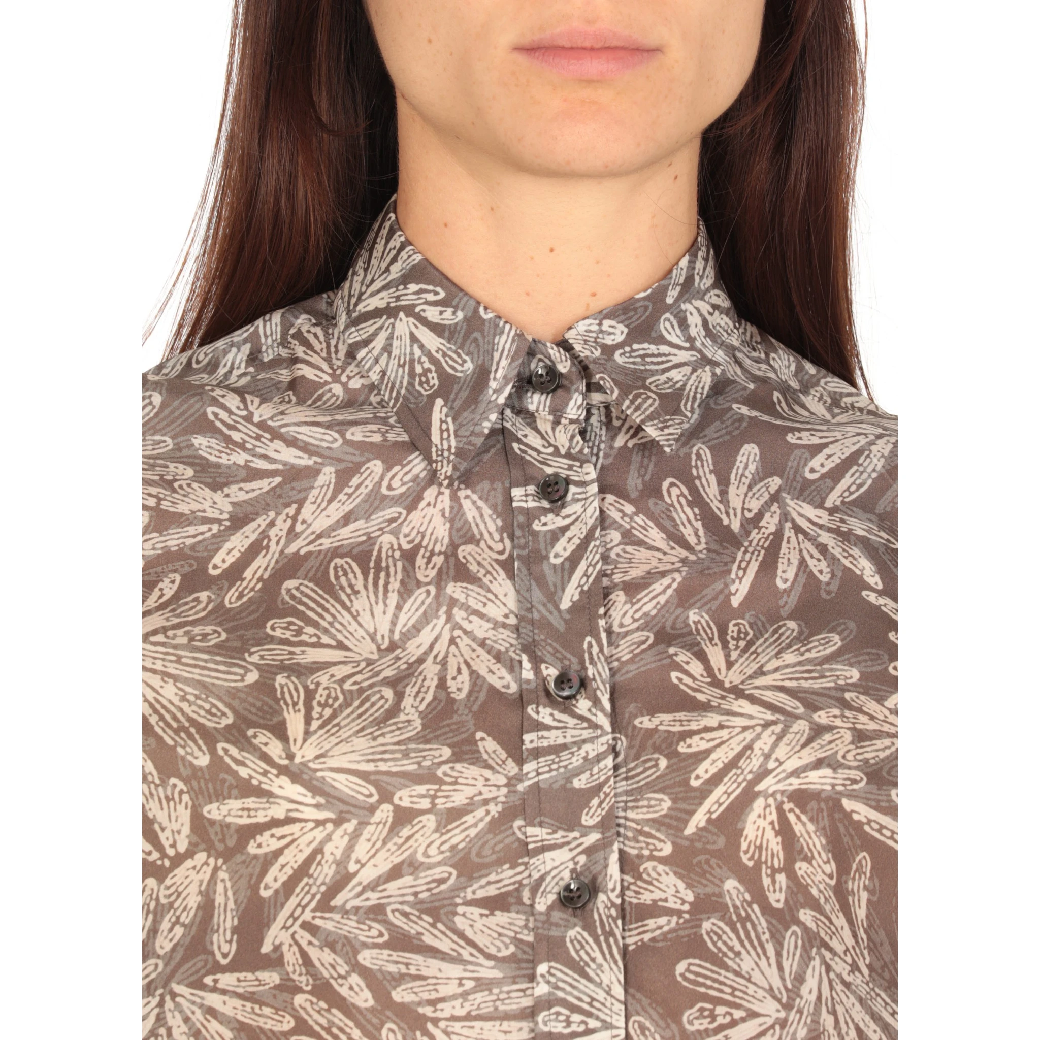 Multicolor Silk Pattern Shirt
