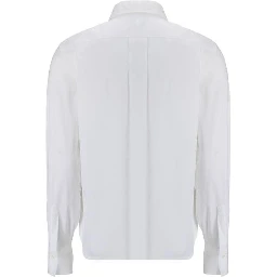 White Cotton Dress Shirt