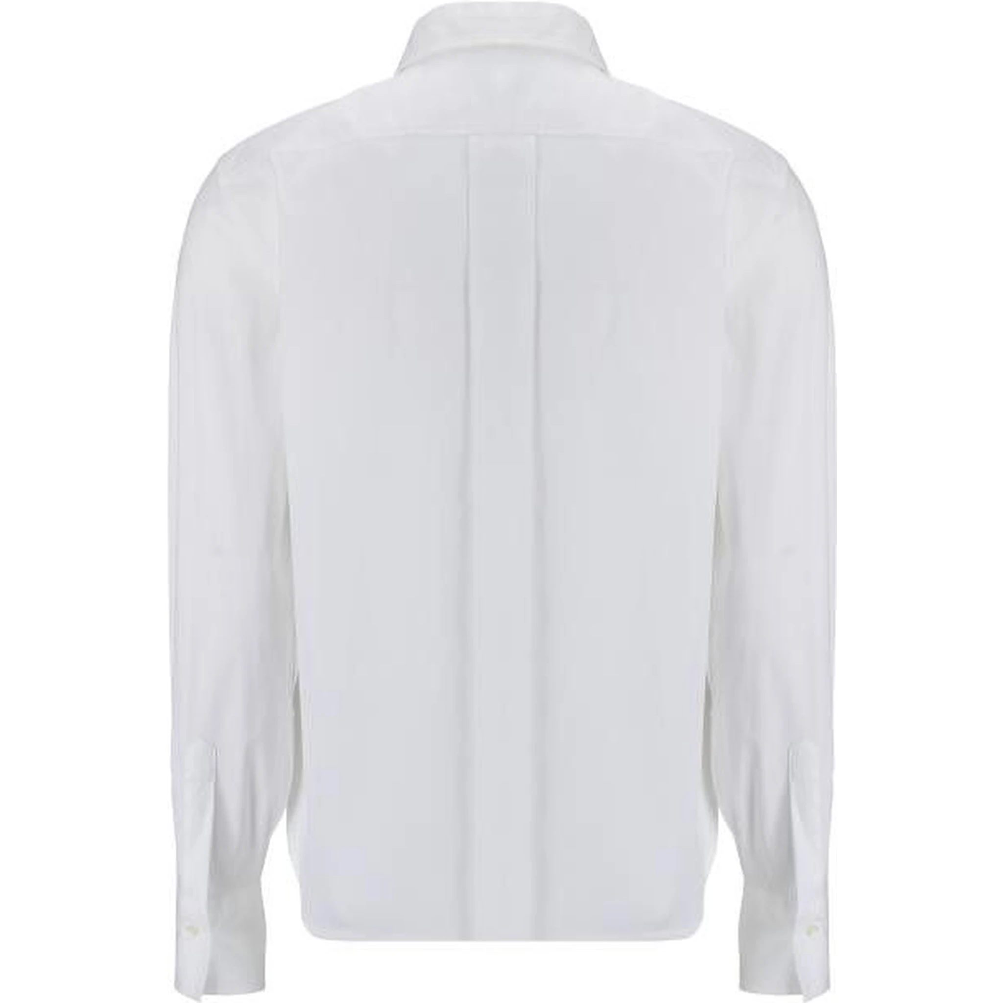 White Cotton Dress Shirt