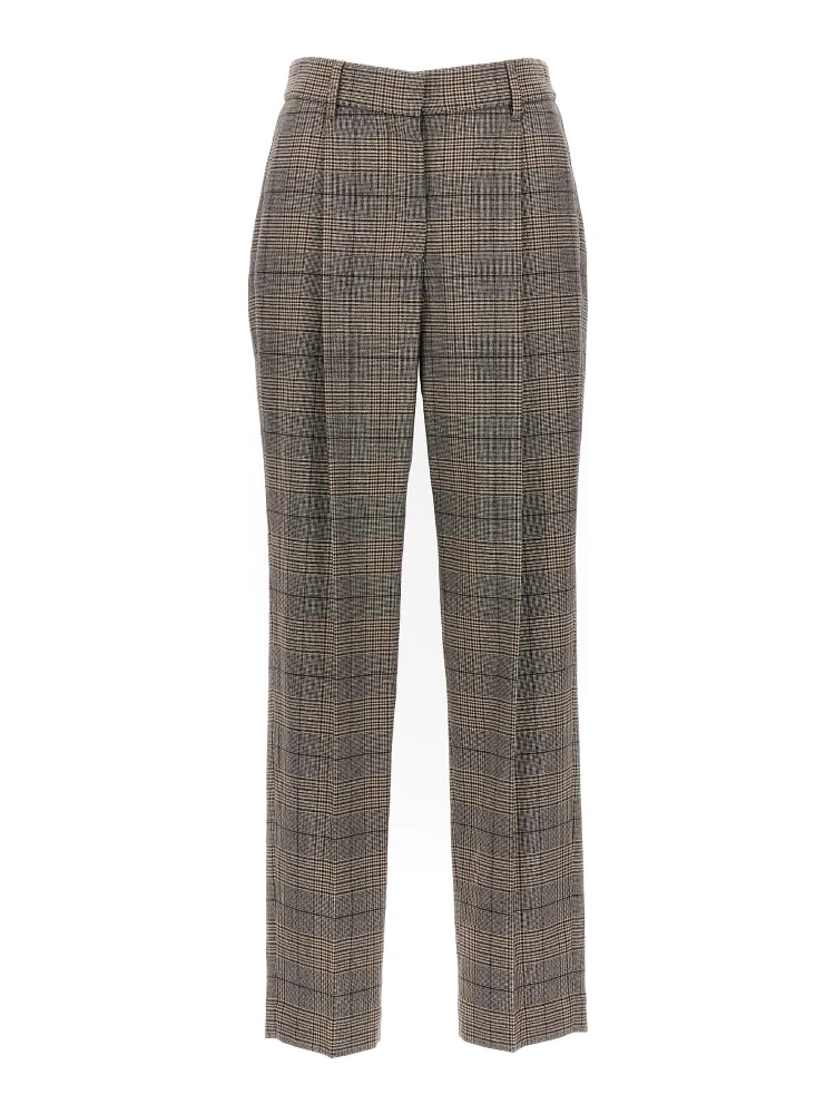 Beige Wool Dress Pants