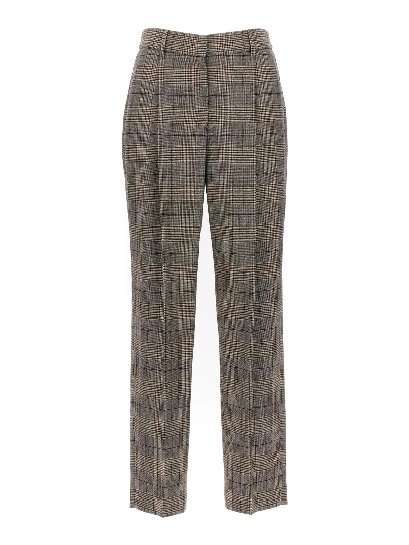 Beige Wool Dress Pants