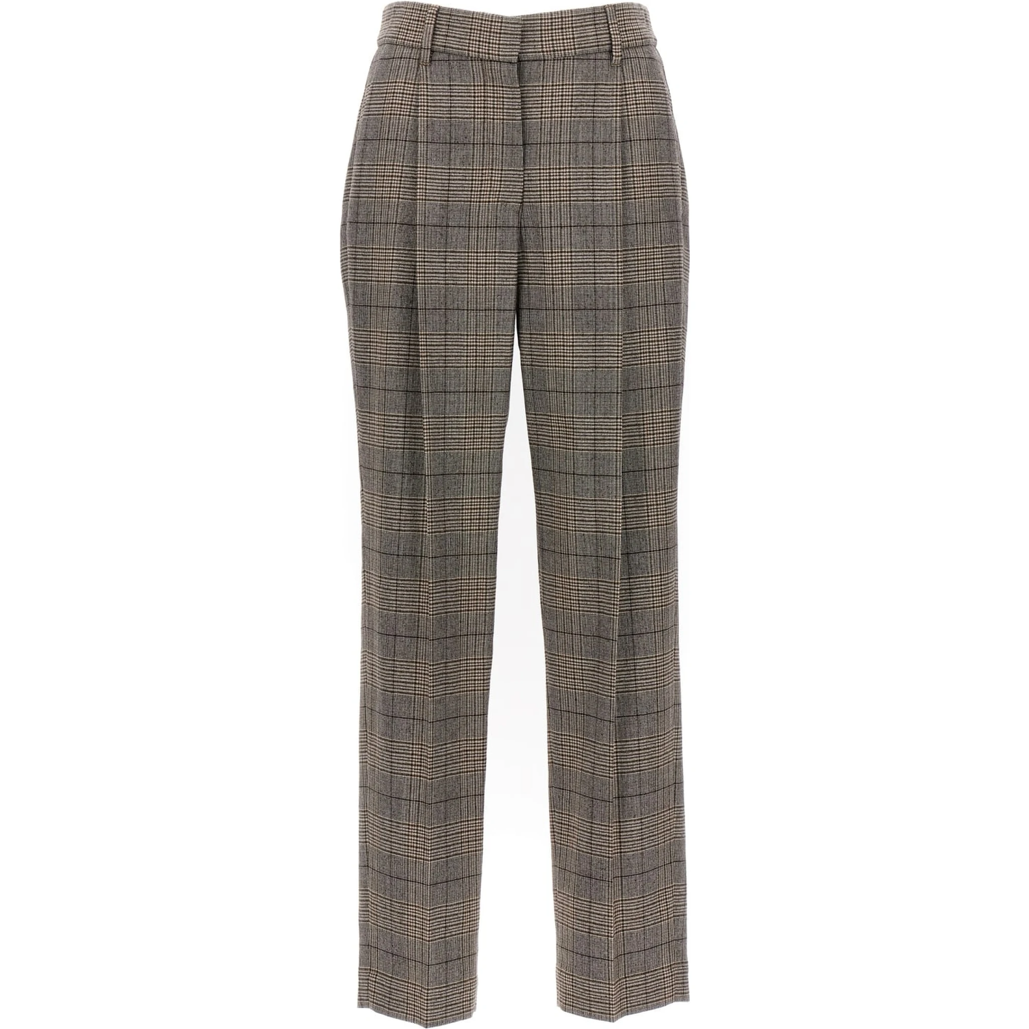 Beige Wool Dress Pants