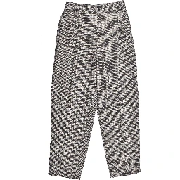 Beige Linen Casual Pants