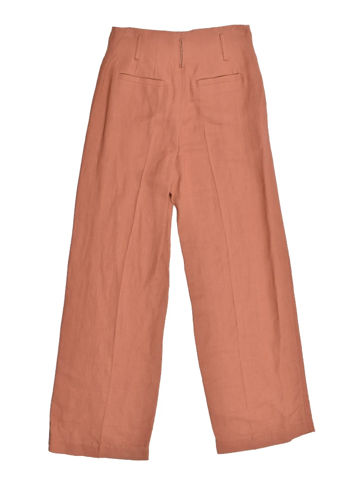 Orange Viscose Casual Pants alternative