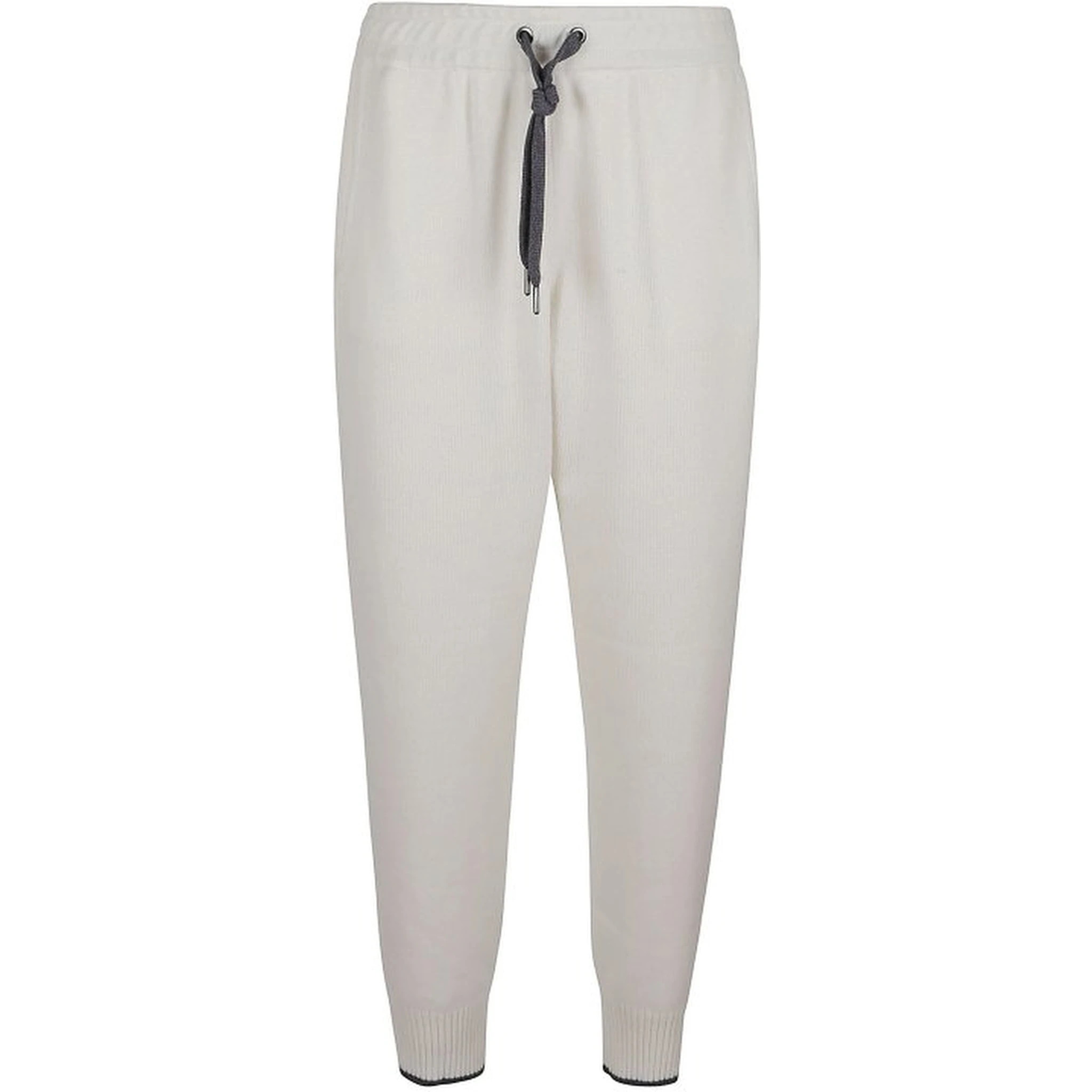 White Cashmere Joggers (Workout Pants)