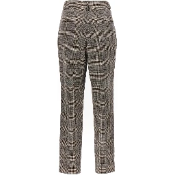Beige Wool Dress Pants