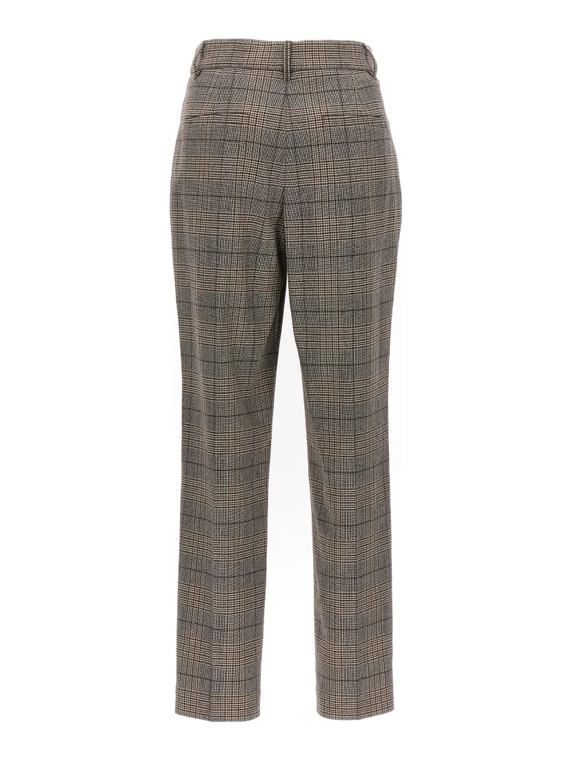Beige Wool Dress Pants